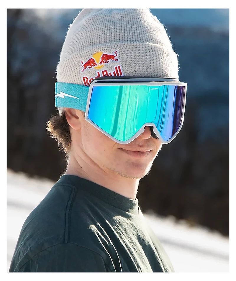 Electric Kleveland Crocus Speckle & Green Chrome Snowboard Goggles