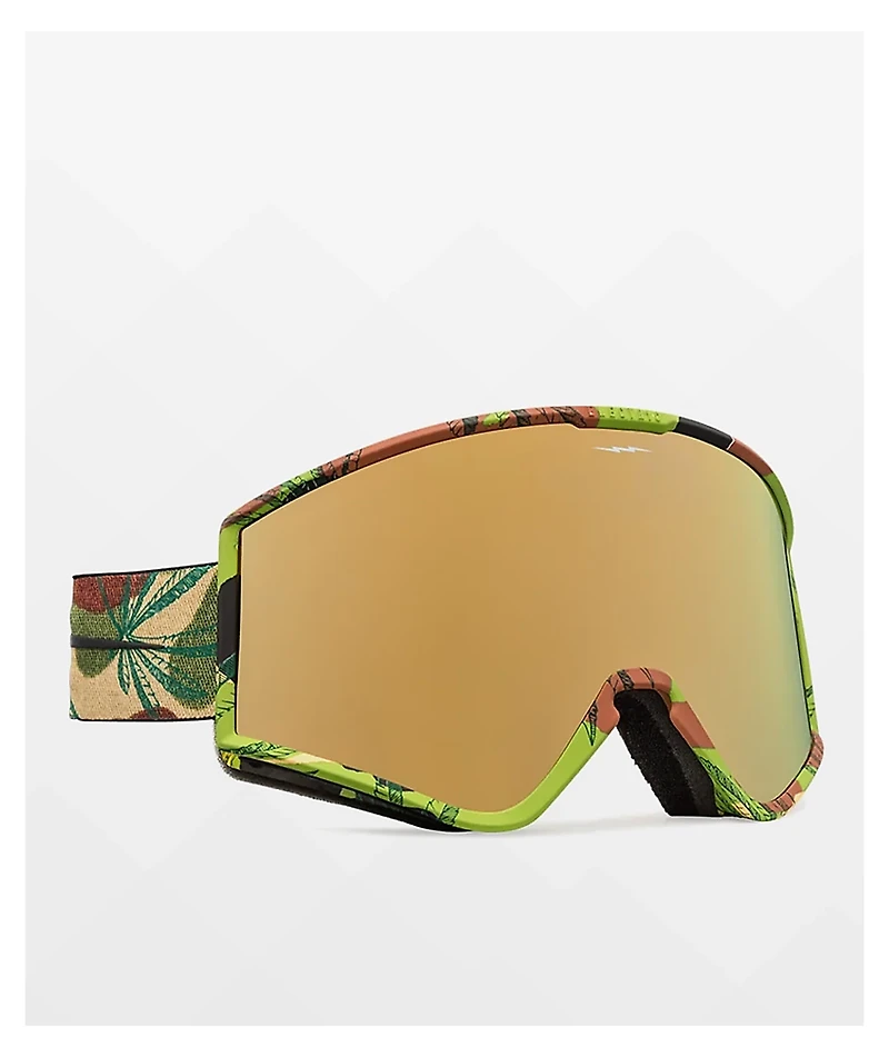 Electric Kleveland Matte Camobis Snowboard Goggles 2023