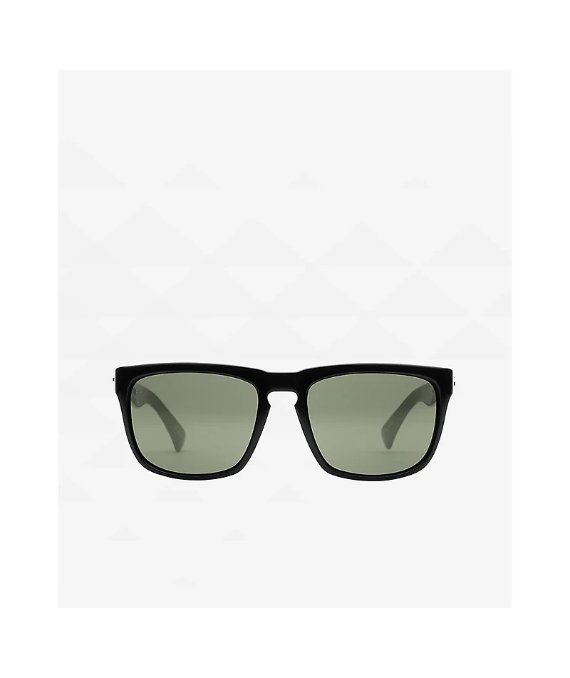 Electric Knoxville XL Gloss Black & Grey Sunglasses