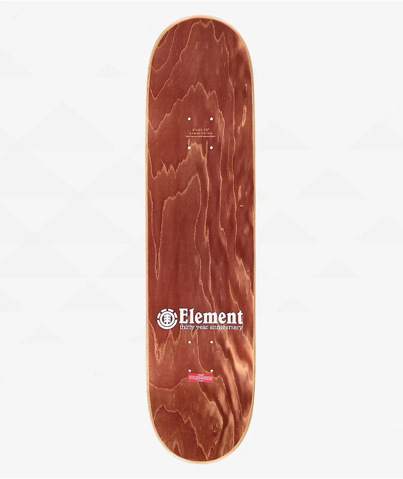 Element Brandon Westgate 30 Year Anniversary 8.0" Skateboard Deck