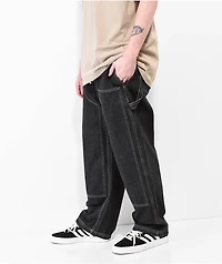 Element Burleys Black Denim Pants