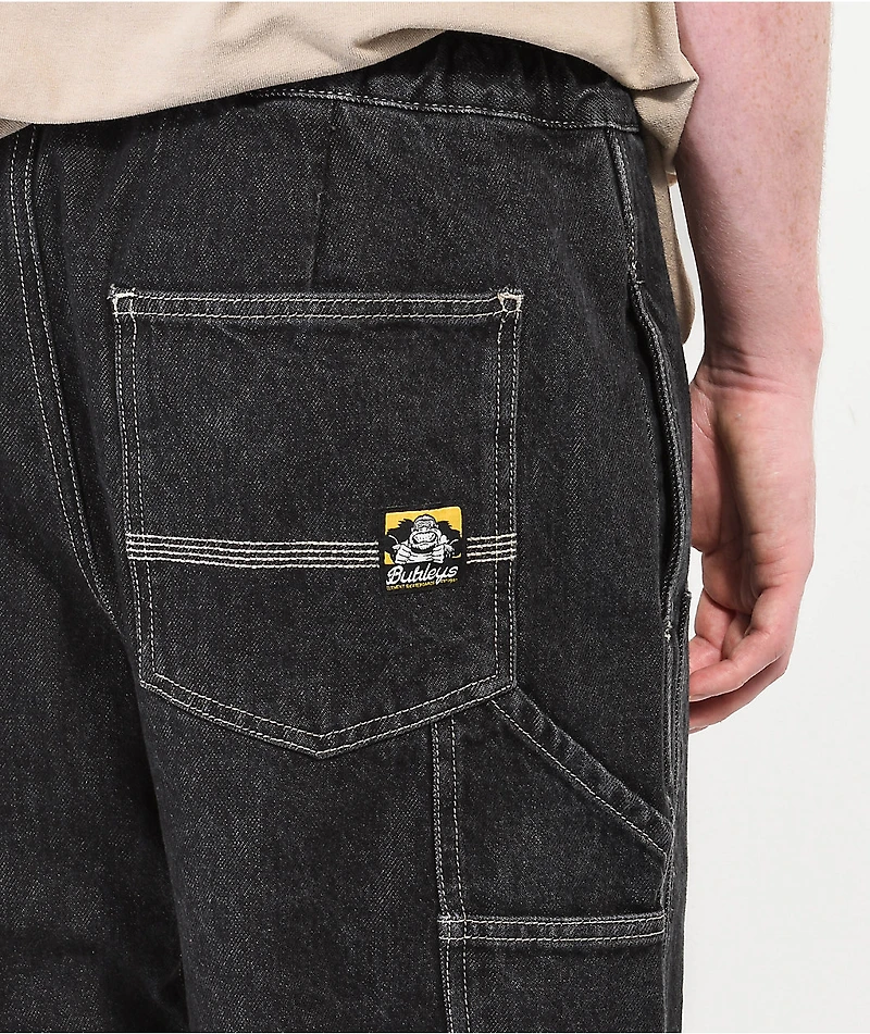 Element Burleys Black Denim Pants