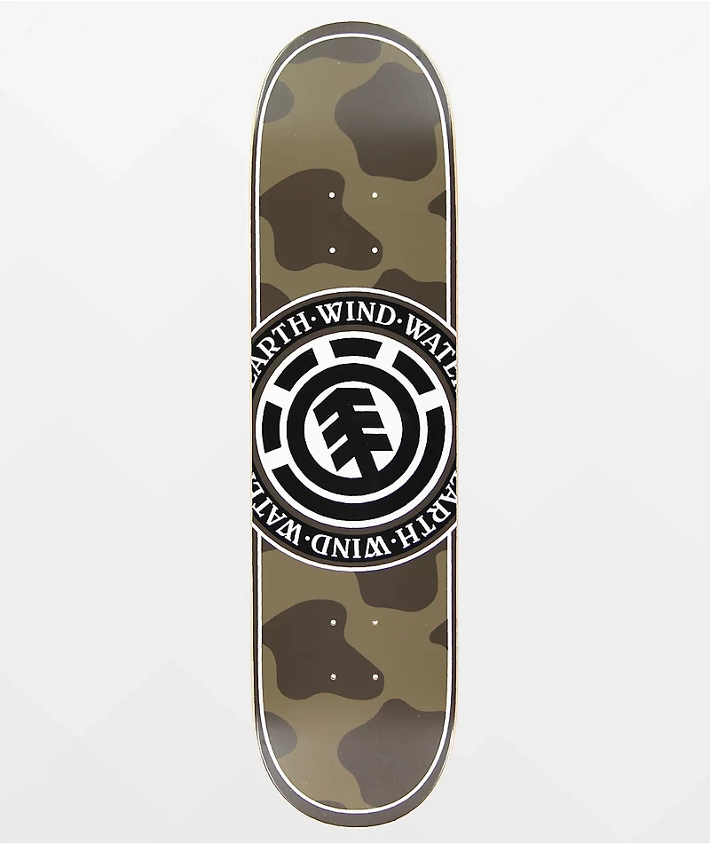 Element Camo Seal 8.0" Skateboard Deck