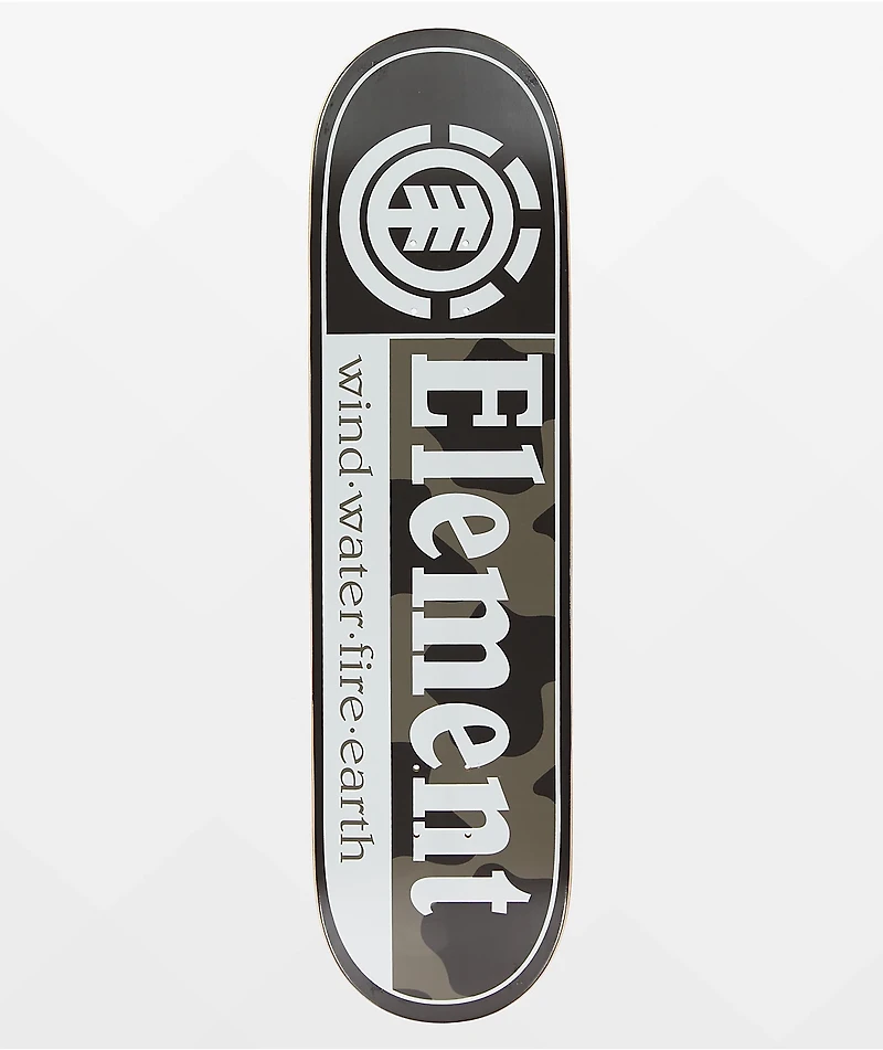 Element Camo Section 8.25" Skateboard Deck