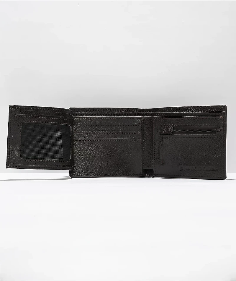 Element Daily Faded Black Bifold Wallet