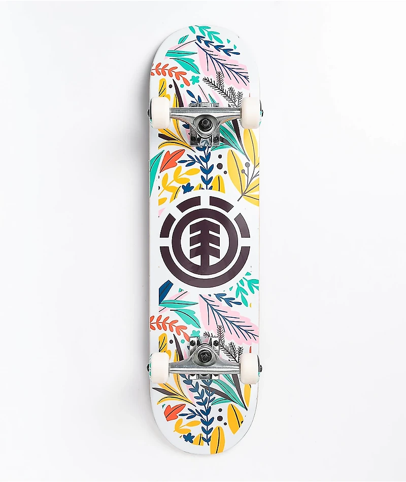 Element Floral Party 7.75" Skateboard Complete