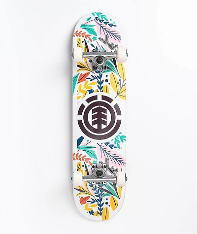 Element Floral Party 7.75" Skateboard Complete