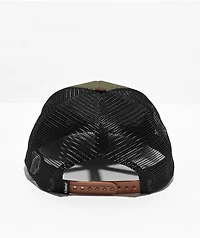 Element Hills Green & Brown Trucker Hat