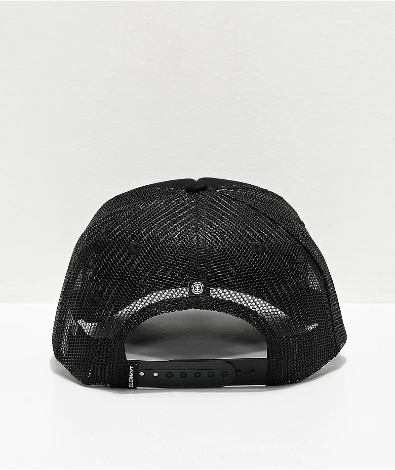 Element Icon Black Trucker Hat