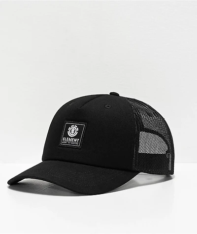 Element Icon Black Trucker Hat