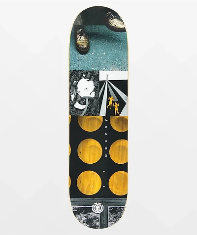 Element Jaakko Glitter Shoes 8.5" Skateboard Deck