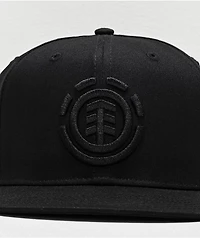 Element Knutsen All Black Snapback Hat