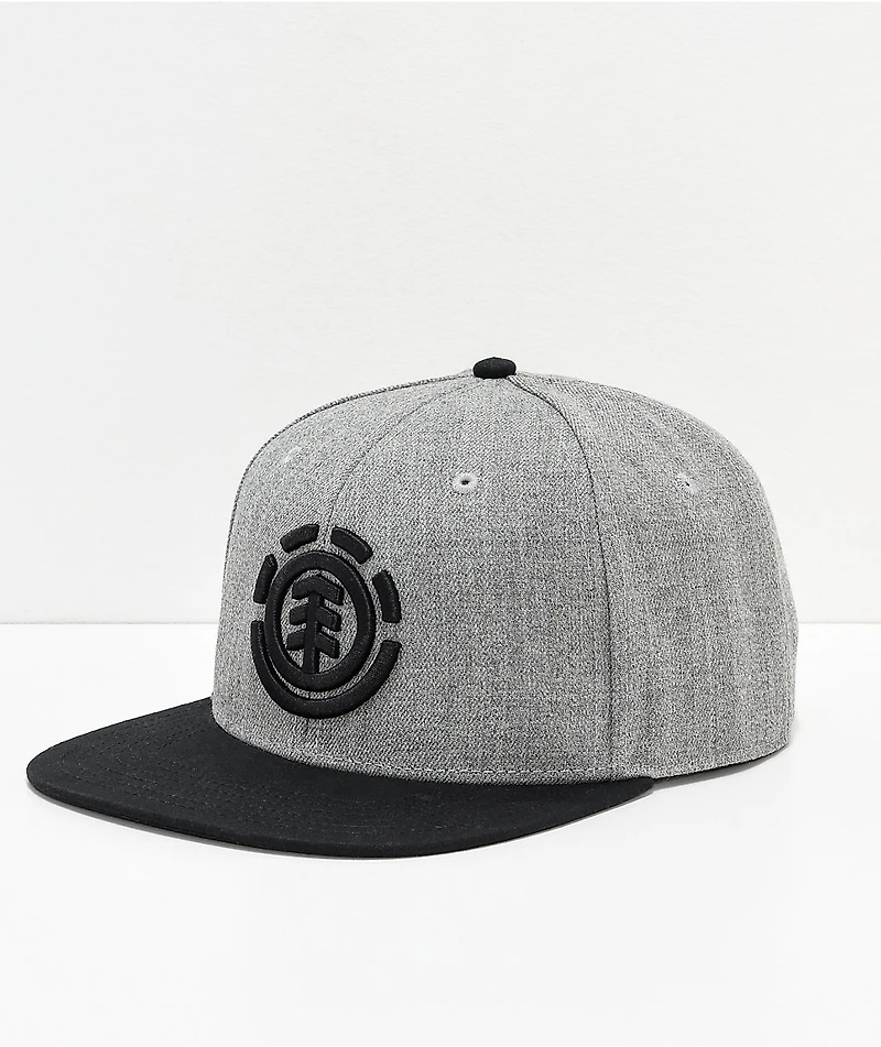 Element Knutsen Grey Snapback Hat