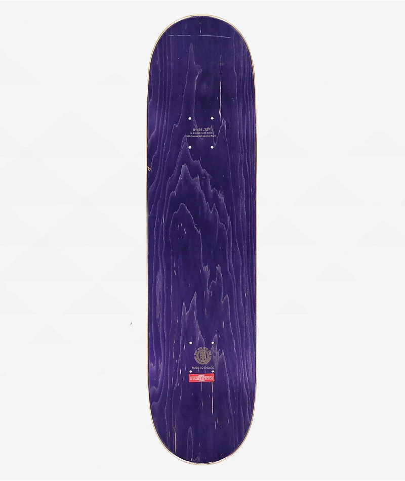 Element Magma Quadrant 8.0" Skateboard Deck