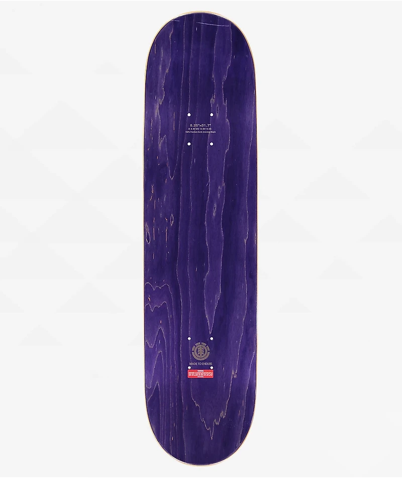 Element Magma Quadrant 8.25" Skateboard Deck
