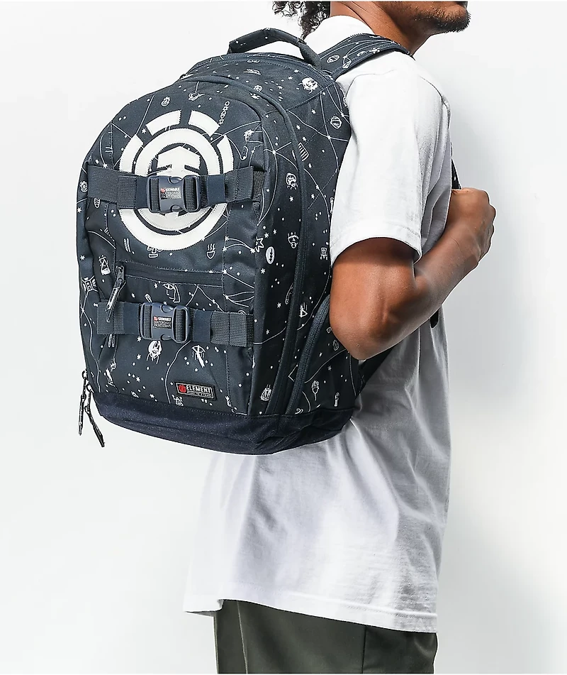 Element Mohave Galaxy Black Backpack