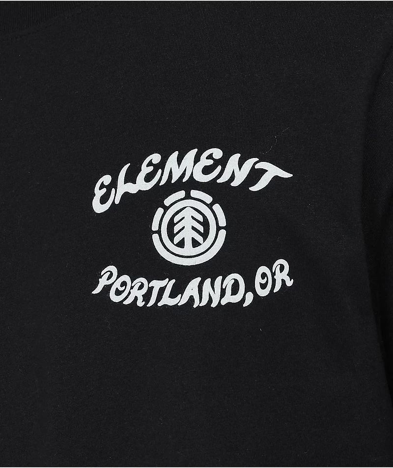 Element Rain Black T-Shirt