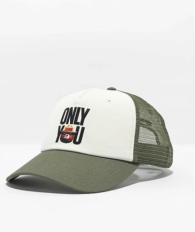 Element Smokey Bear Green & White Trucker Hat