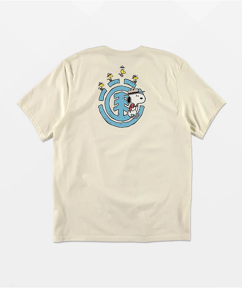 Element x Peanuts Emerge White T-Shirt
