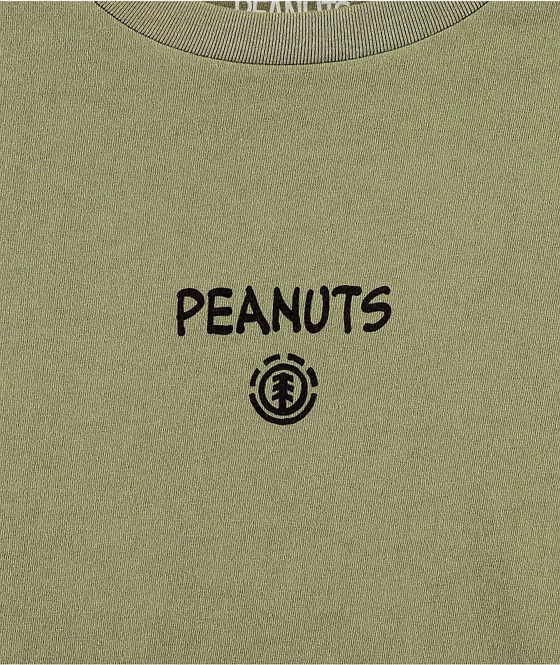 Element x Peanuts Kruzer Olive Green T-Shirt
