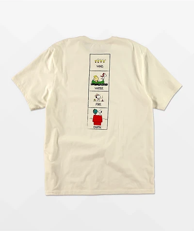 Element x Peanuts Page White T-Shirt