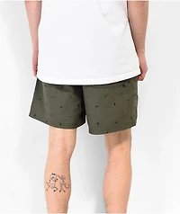 Element x Smokey Bear The Woods Green Board Shorts