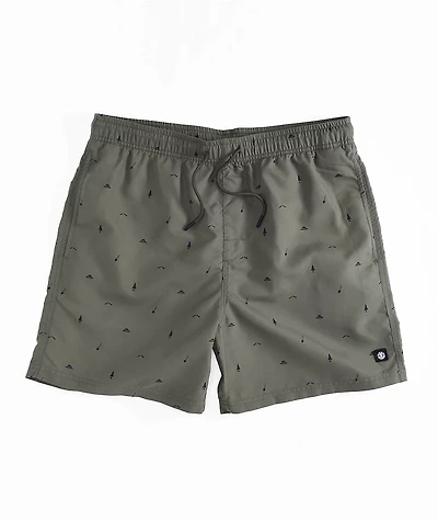 Element x Smokey Bear The Woods Green Board Shorts