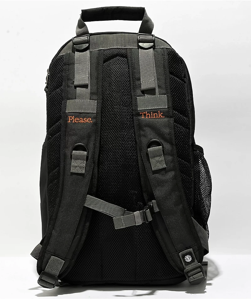 Element x Smokey Bear Scheme Black Backpack