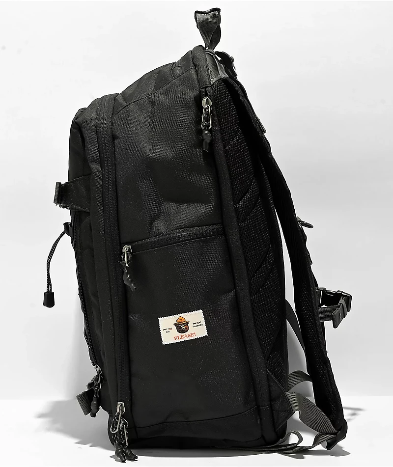 Element x Smokey Bear Scheme Black Backpack