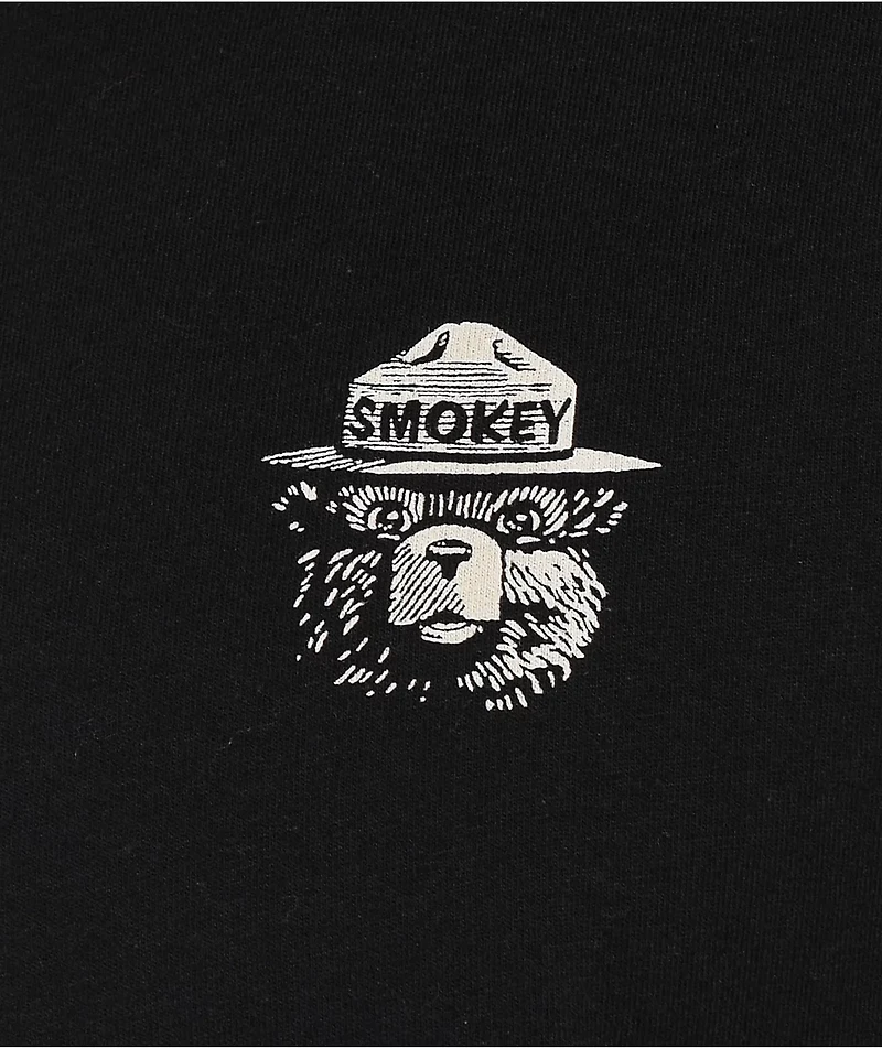 Element x Smokey Bear Shovel Black T-Shirt