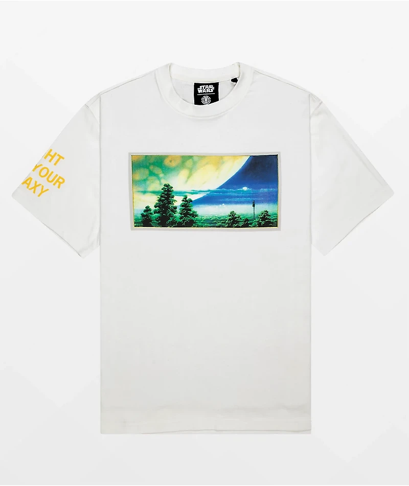 Element x Star Wars Nature White T-Shirt