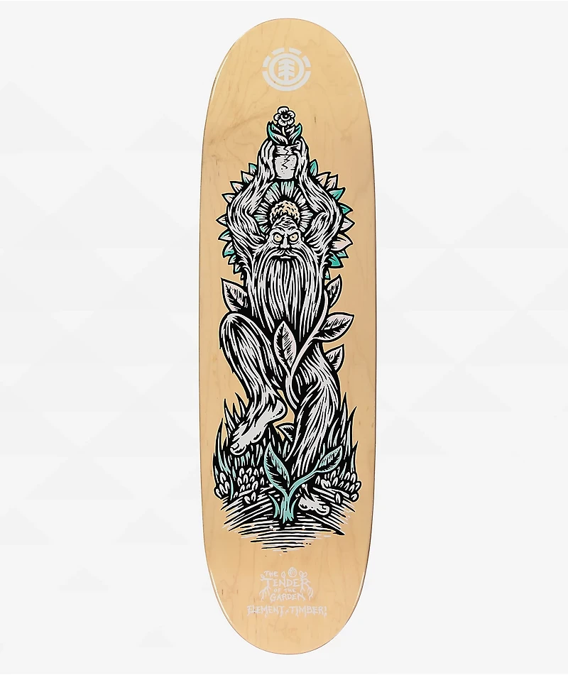 Element x Timber! Garden Keeper 9.0" Skateboard Deck