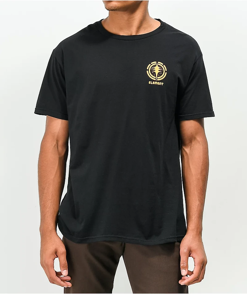 Element x Timber Rotation Black T-Shirt