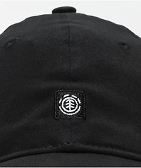 Elements Fluky Black Strapback Hat