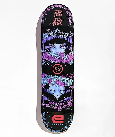 Elenex Cherry Rose 8.0" Skateboard Deck