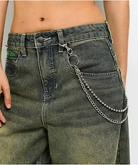 Ella Shea Ball Silver Pocket Chain