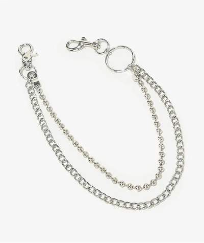 Ella Shea Ball Silver Pocket Chain
