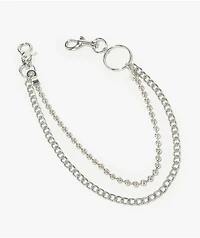 Ella Shea Ball Silver Pocket Chain