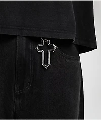 Ella Shea Cross Carabiner Keychain