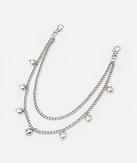 Ella Shea Heart Silver Pocket Chain