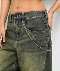 Ella Shea Layer Silver Pocket Chain