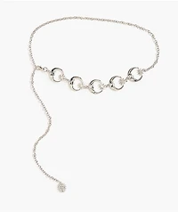 Ella Shea Moon Silver Chain Belt