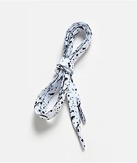 Ella Shea Speckle White & Black 54" Shoe Laces