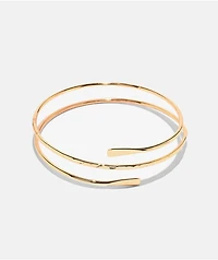 Ella Shea Spiral Gold Arm Cuff