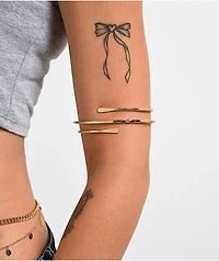 Ella Shea Spiral Gold Arm Cuff