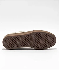 Emerica Cadence White & Gum Skate Shoes