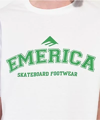 Emerica Collegiate White T-Shirt
