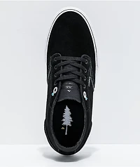 Emerica Dickson Black, White & Gold Skate Shoes
