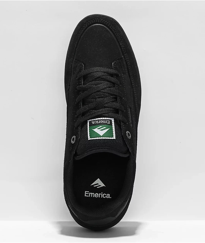 Emerica Gamma Black Skate Shoes