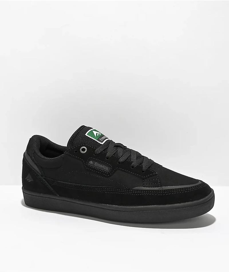 Emerica Gamma Black Skate Shoes